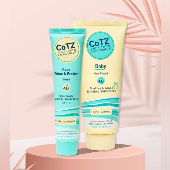 🪞 NEW COTZ Face Prime & Protect Non-Tinted Mineral Sunscreen/ Facial Prmer - Picture 4 of 4